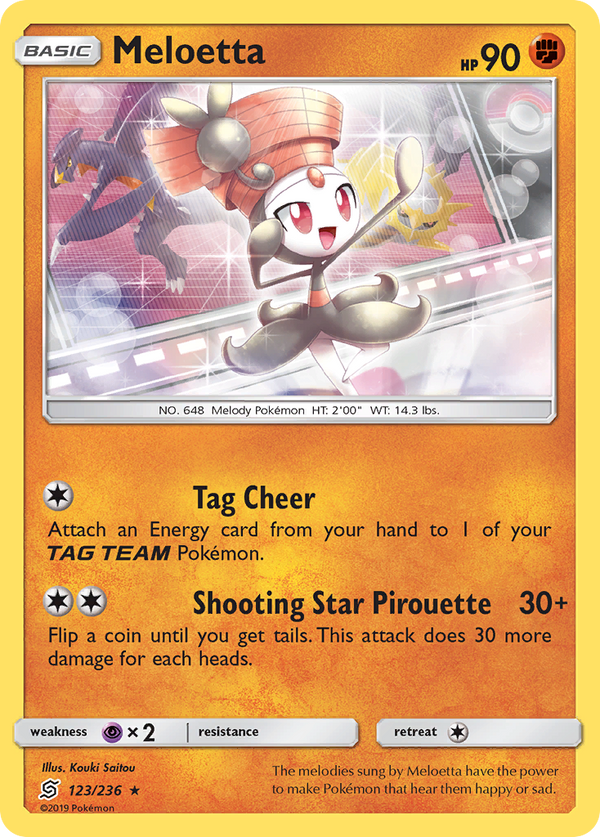 Meloetta - Unified Minds SET-123