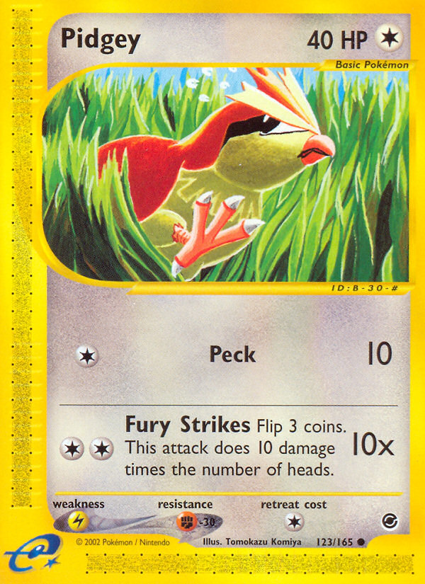 Pidgey - Expedition Base Set SET-123