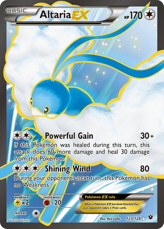 AltariaEX (Fates Collide SET) (Pokémon) (Basic, EX) (Colorless) (HP: 170) (Rare Ultra) (PKM Fates Collide SET-30)