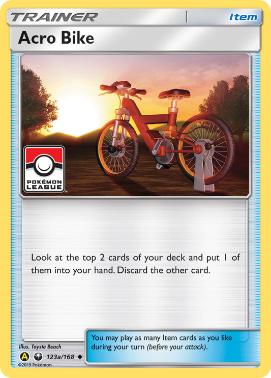 Acro Bike (Celestial Storm SET) (Trainer) (Item) (Uncommon) (PKM Celestial Storm SET-30)