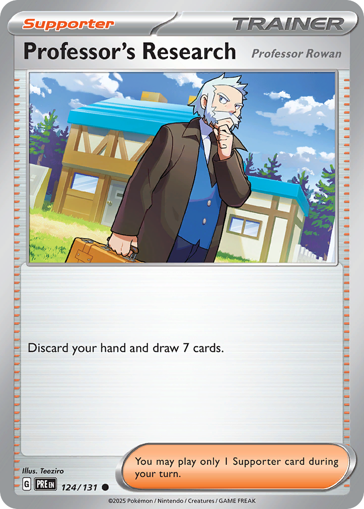Professor's Research - Prismatic Evolutions SET-124