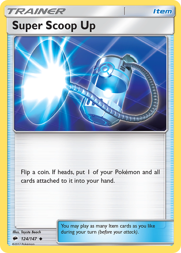 Super Scoop Up - Burning Shadows SET-124