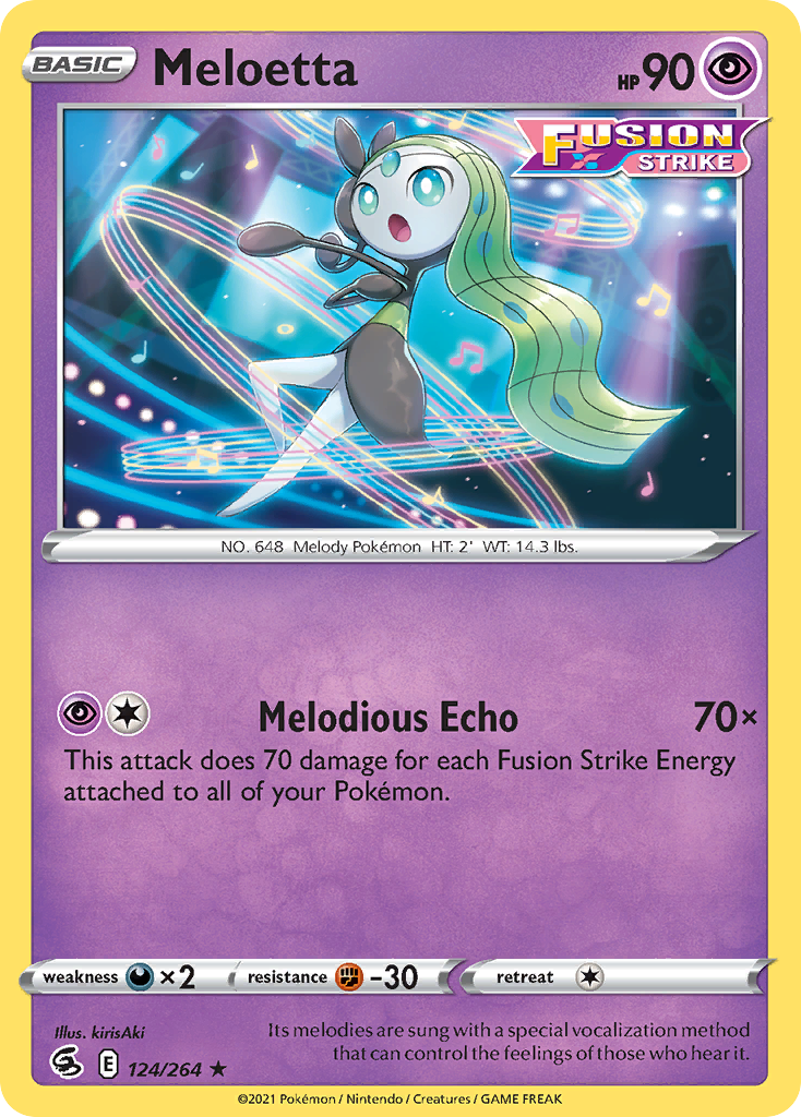 Meloetta - Fusion Strike SET-124