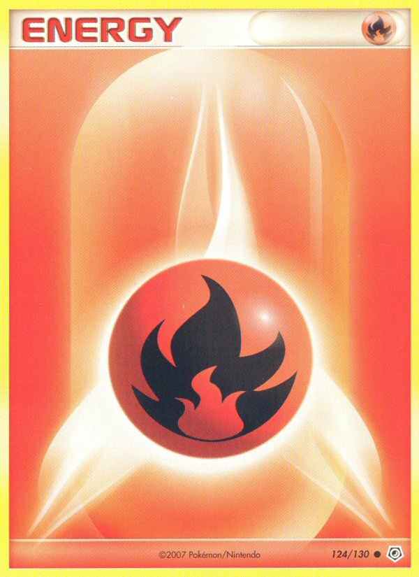 Fire Energy - Diamond & Pearl SET-124