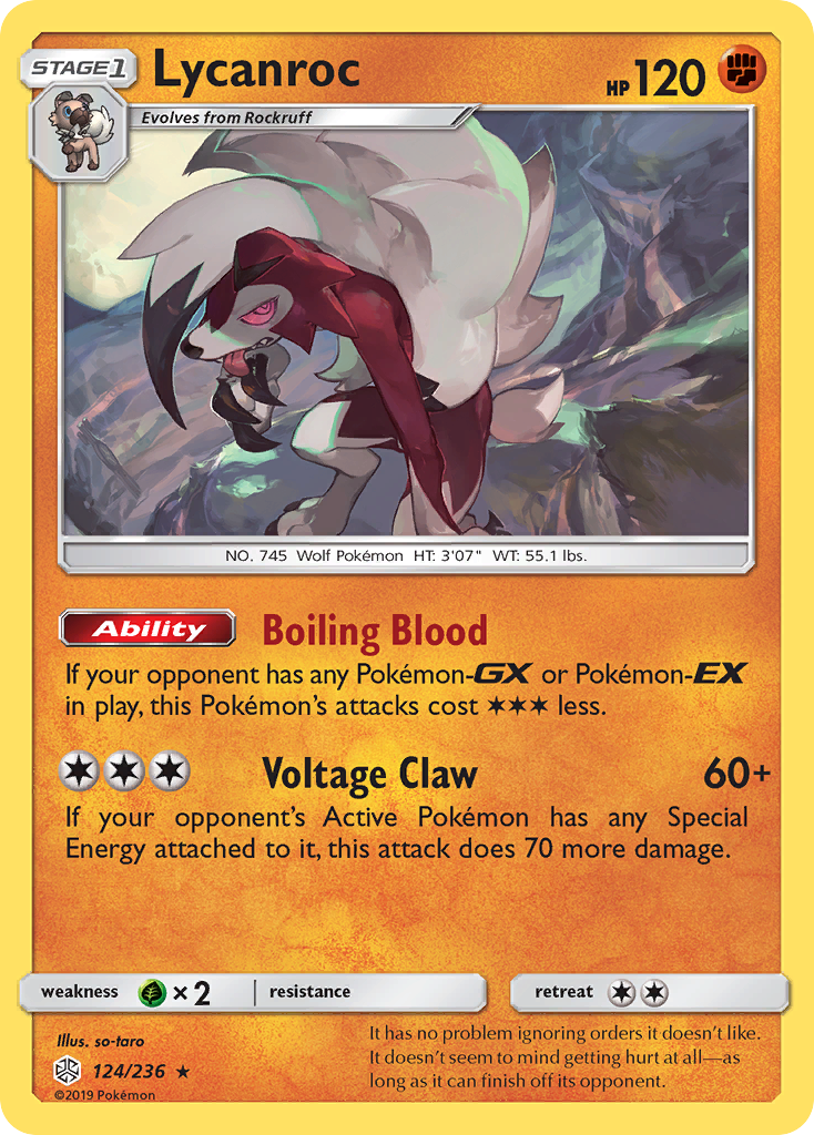Lycanroc - Cosmic Eclipse SET-124
