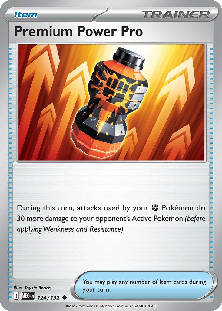 Premium Power Pro - Mega Evolution SET-124