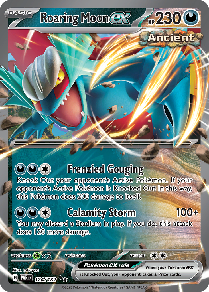 Roaring Moon EX - Paradox Rift SET-124