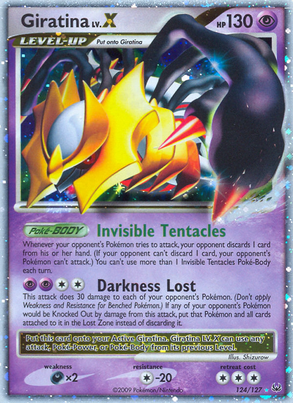 Giratina LV.X - Platinum SET-124