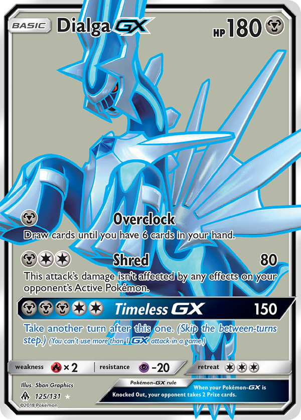 Dialga-GX - Forbidden Light SET-125