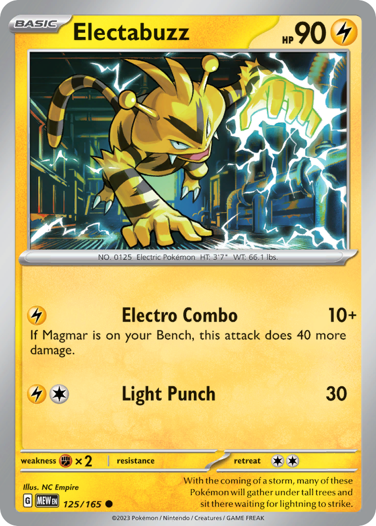 Electabuzz - 151 SET-125