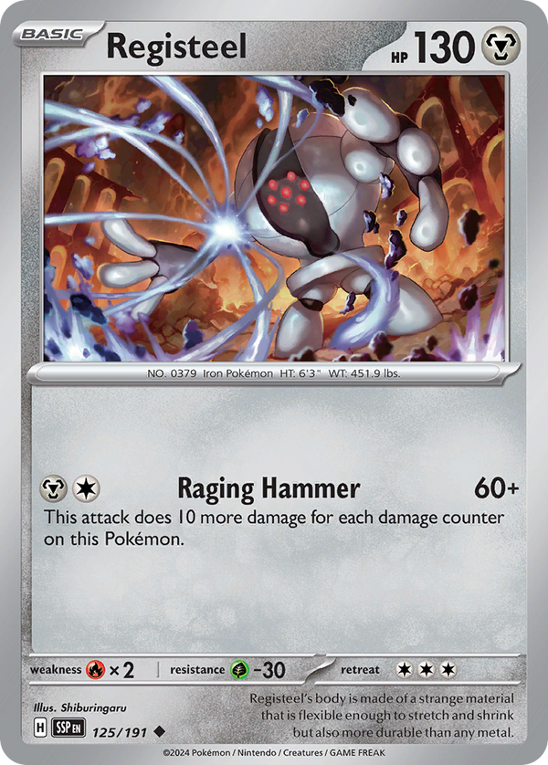 Registeel - Surging Sparks SET-125