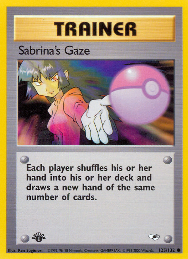 Sabrina's Gaze - Gym Heroes SET-125