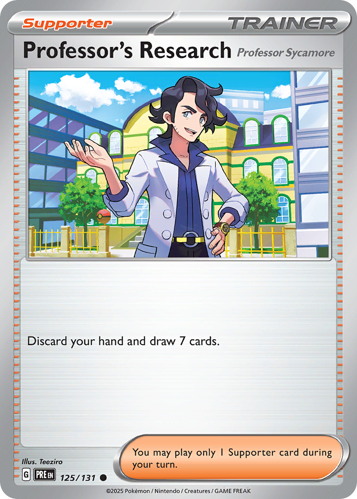 Professor's Research - Prismatic Evolutions SET-125