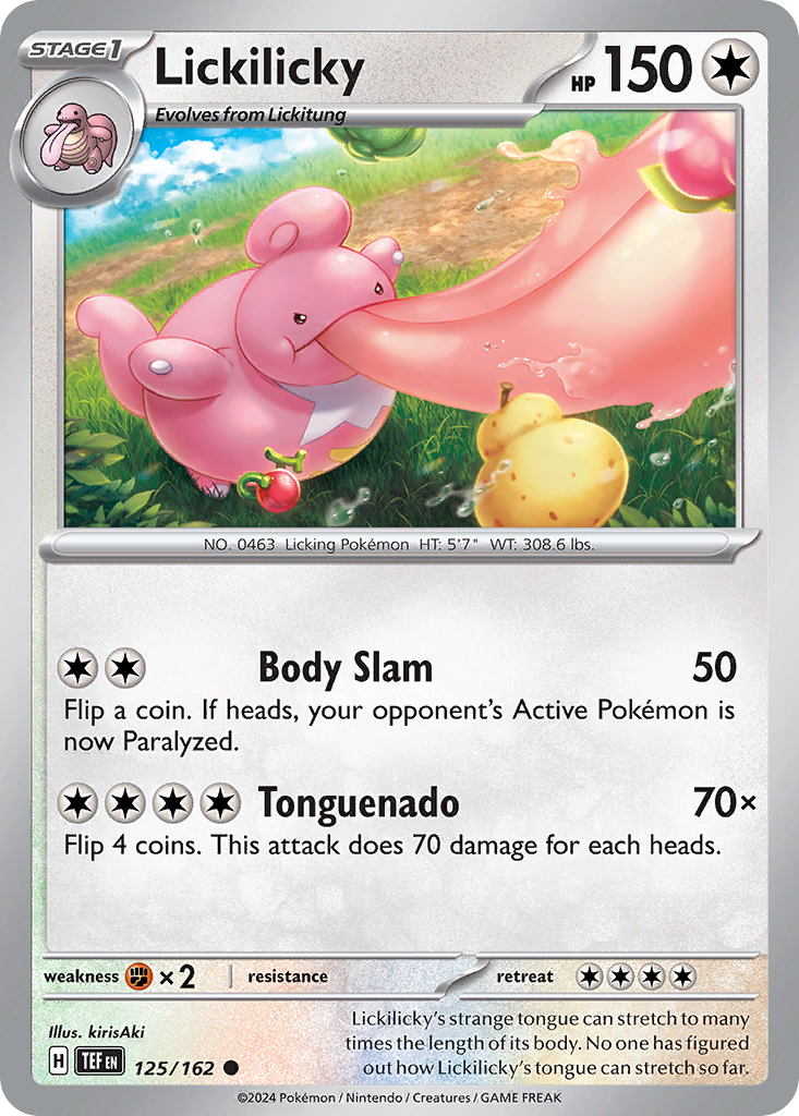 Lickilicky - Temporal Forces SET-125