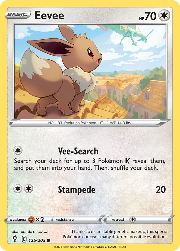 Eevee - Evolving Skies SET-125