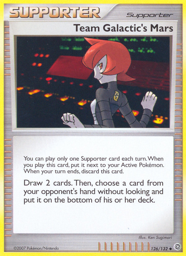 Team Galactic's Mars - Secret Wonders SET-126