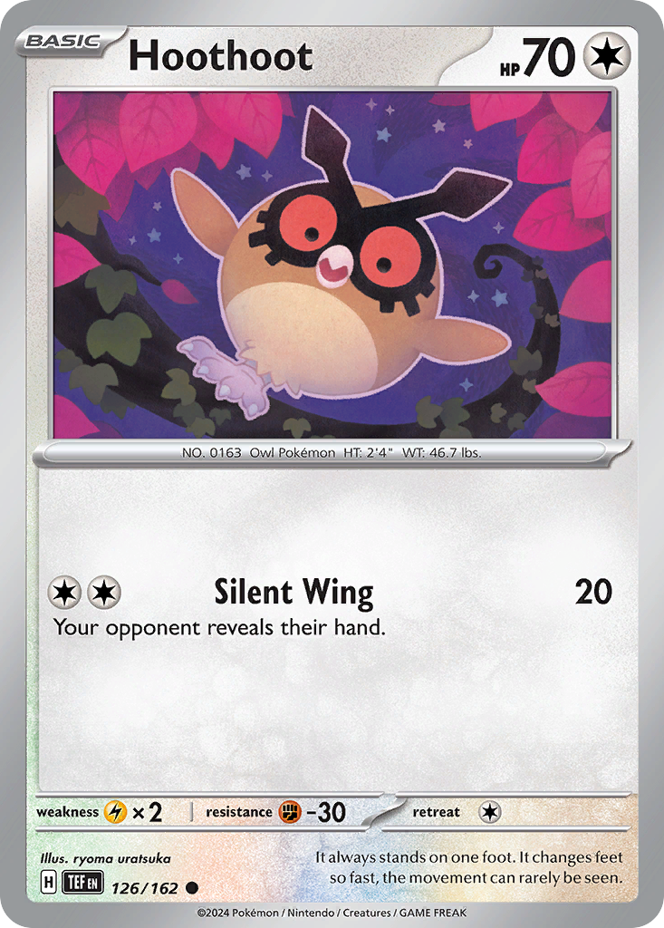 Hoothoot - Temporal Forces SET-126