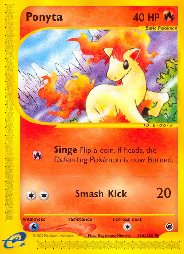 Ponyta - Expedition Base Set SET-126
