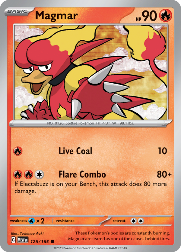 Magmar - 151 SET-126