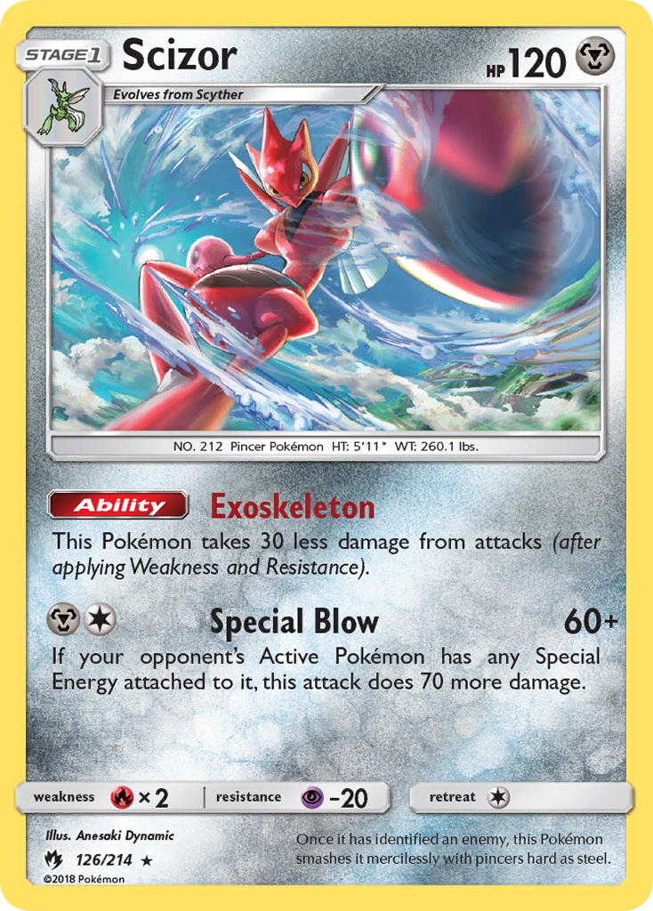 Scizor - Lost Thunder SET-126