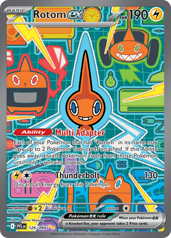 Rotom ex - Phantasmal Flames SET-126