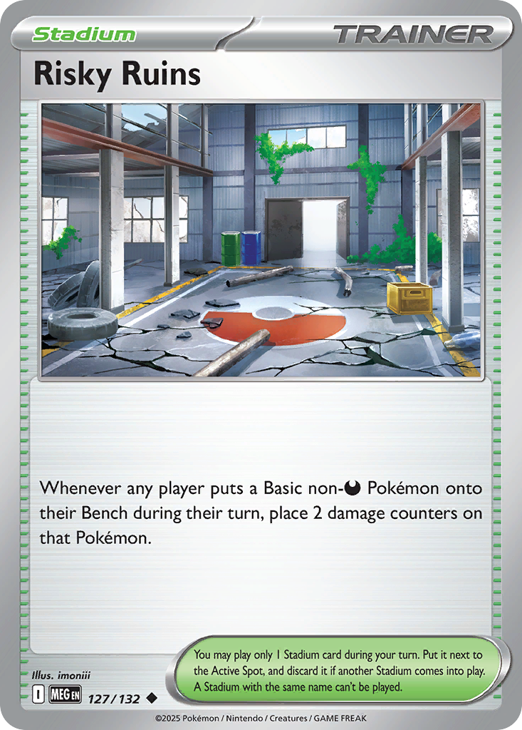 Risky Ruins - Mega Evolution SET-127