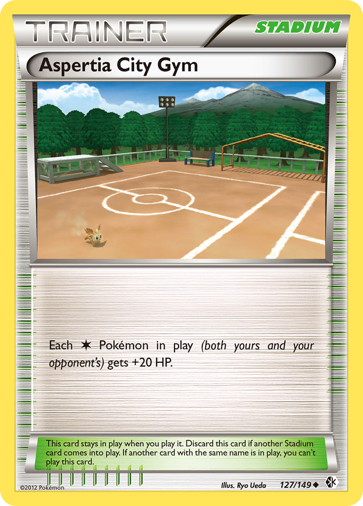 Aspertia City Gym - Boundaries Crossed SET-127