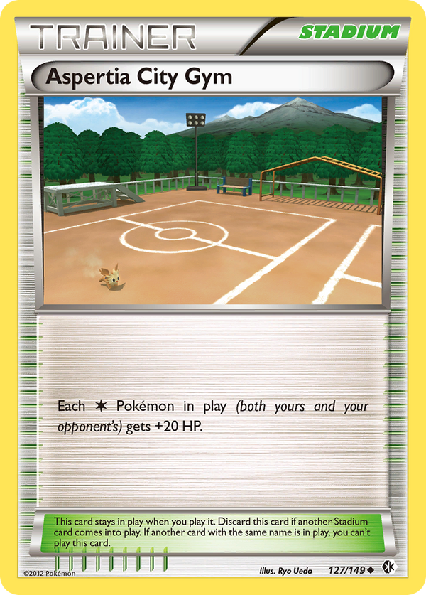 Aspertia City Gym - Boundaries Crossed SET-127