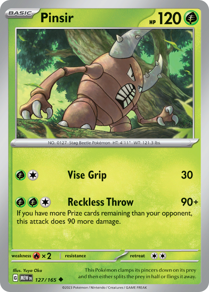 Pinsir - 151 SET-127