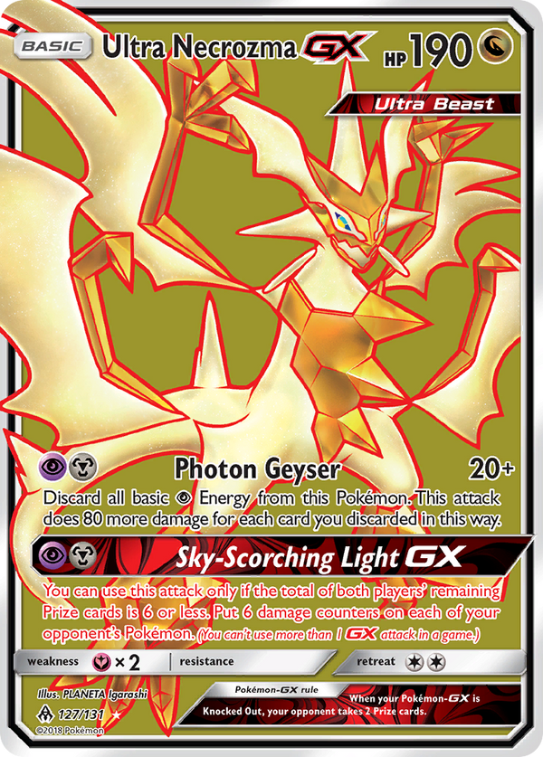 Ultra Necrozma-GX - Forbidden Light SET-127