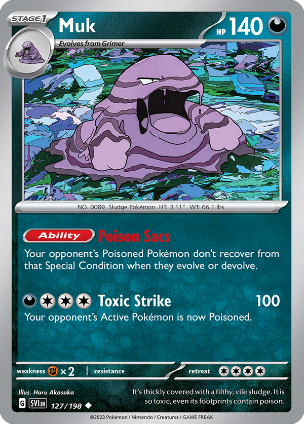 Muk - Scarlet & Violet SET-127
