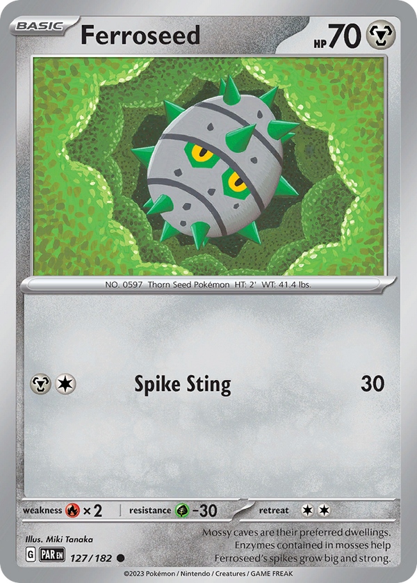 Ferroseed - Paradox Rift SET-127