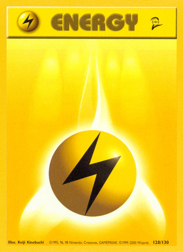 Lightning Energy - Base SET 2-128