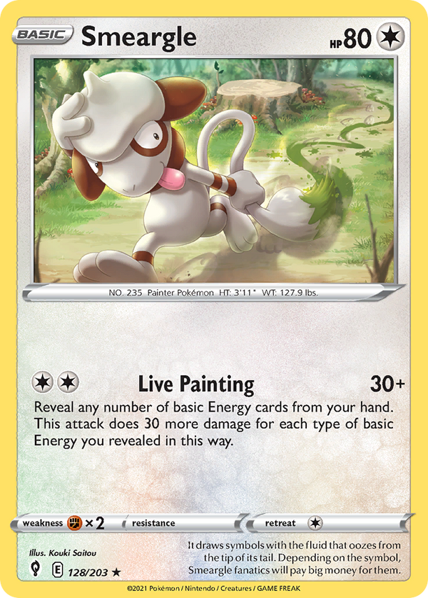 Smeargle - Evolving Skies SET-128
