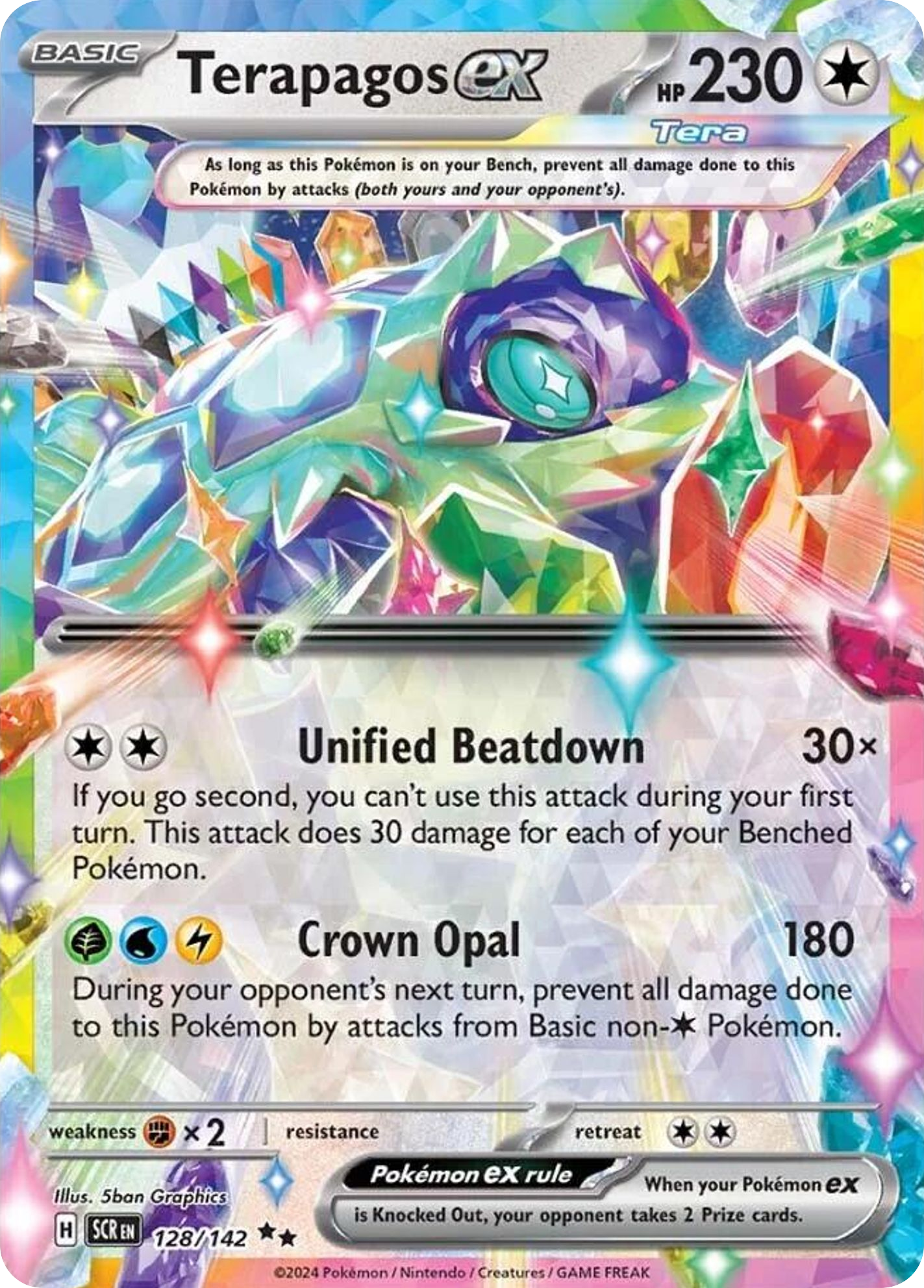 Terapagos EX - Stellar Crown SET-128