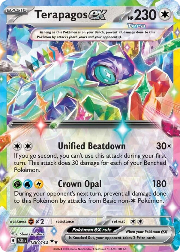 Terapagos EX - Stellar Crown SET-128