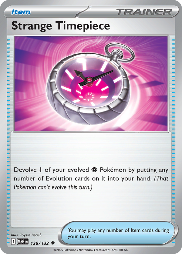 Strange Timepiece - Mega Evolution SET-128