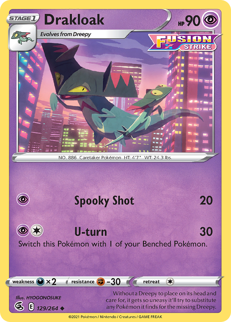 Drakloak - Fusion Strike SET-129