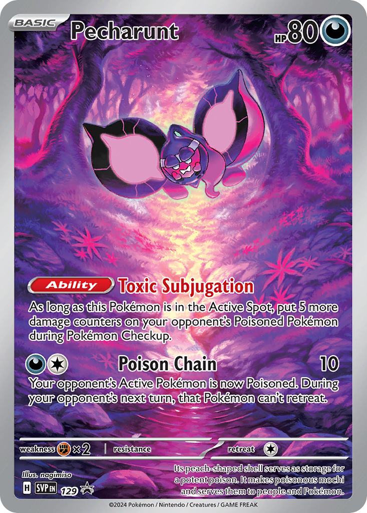 Pecharunt - Scarlet & Violet Black Star Promos SET-129