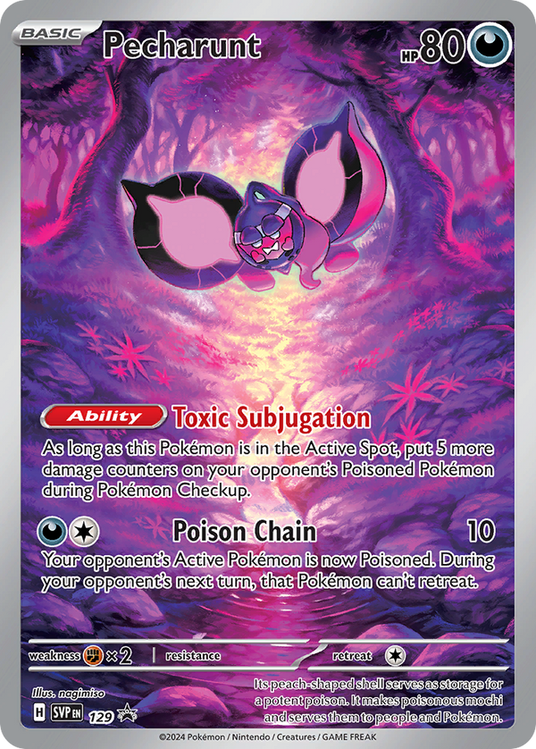 Pecharunt - Scarlet & Violet Black Star Promos SET-129