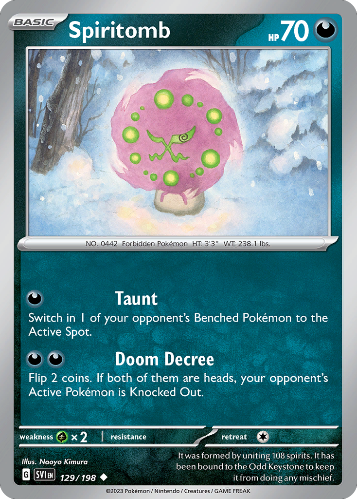 Spiritomb - Scarlet & Violet SET-129