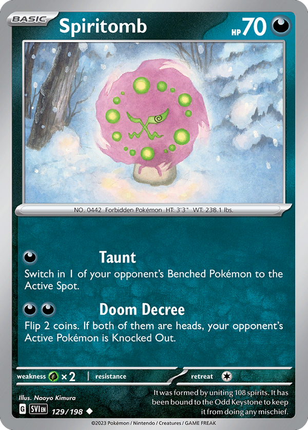 Spiritomb - Scarlet & Violet SET-129