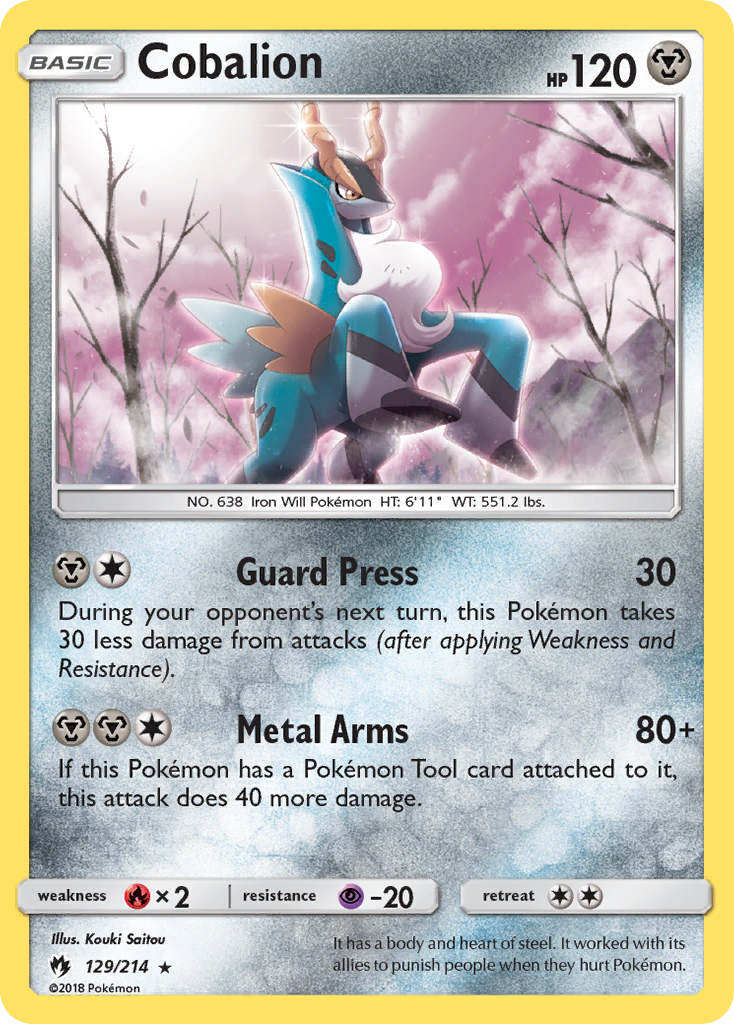 Cobalion - Lost Thunder SET-129