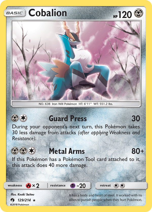 Cobalion - Lost Thunder SET-129