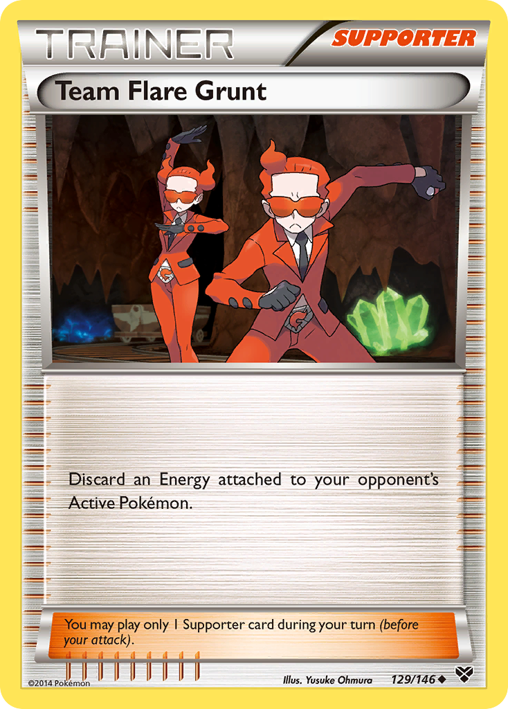 Team Flare Grunt - XY SET-129