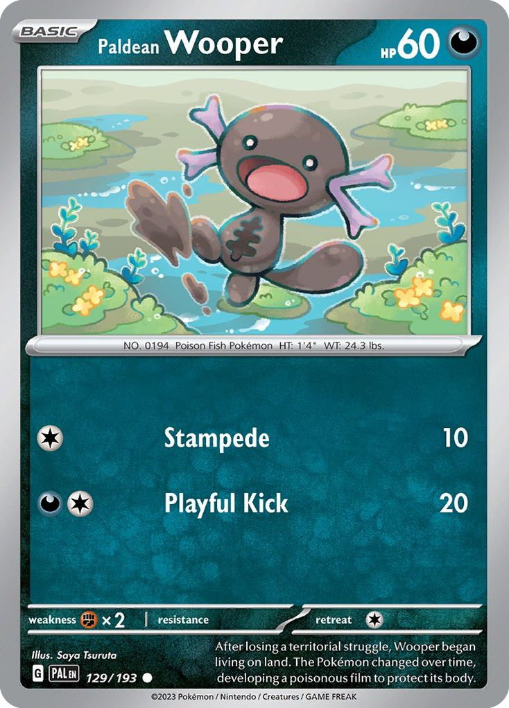 Paldean Wooper - Paldea Evolved SET-129