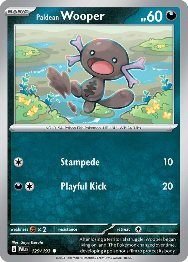 Paldean Wooper - Paldea Evolved SET-129