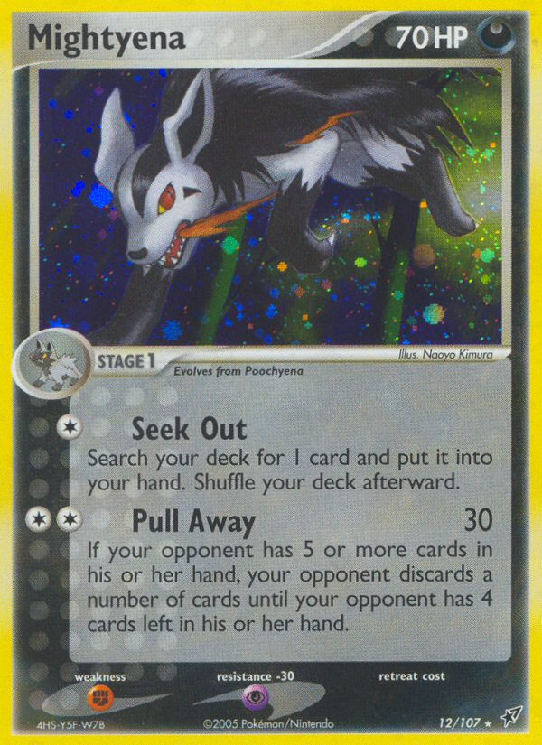 Mightyena - Deoxys SET-12