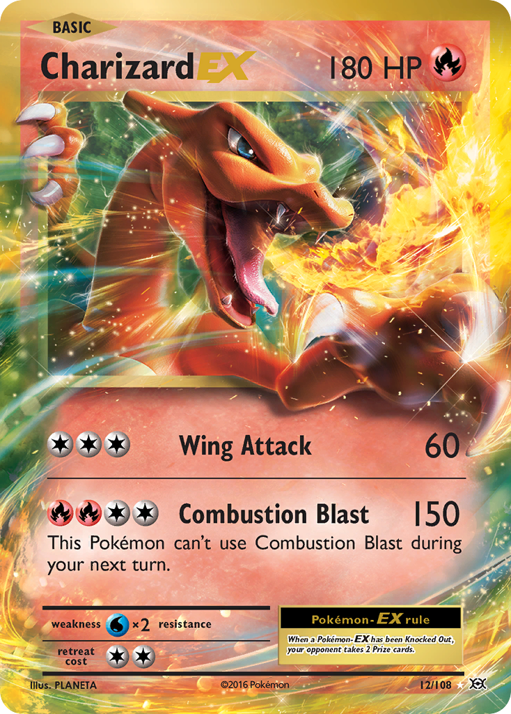 Charizard-EX - Evolutions SET-12