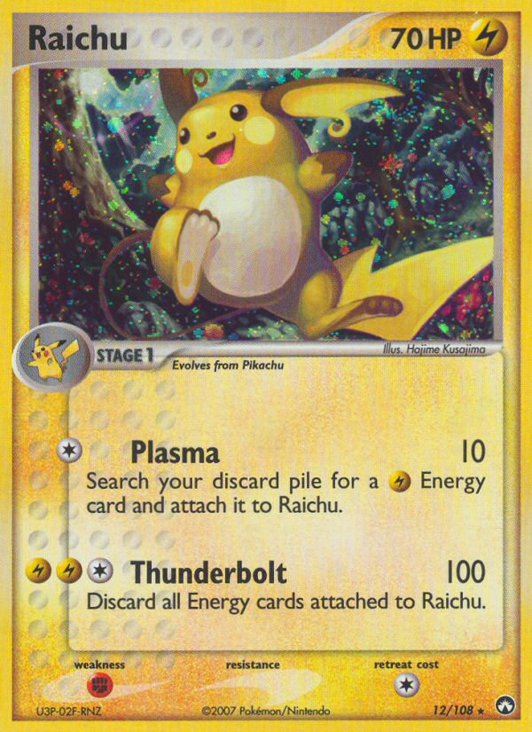 Raichu - Power Keepers SET-12